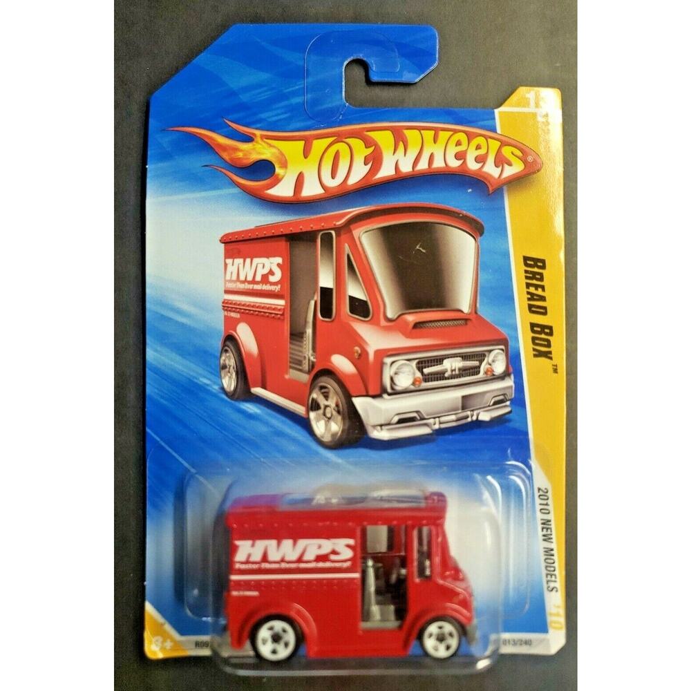 2010‎ Hot Wheels Bread Box #13 Red HWPS Mail Delivery HW15